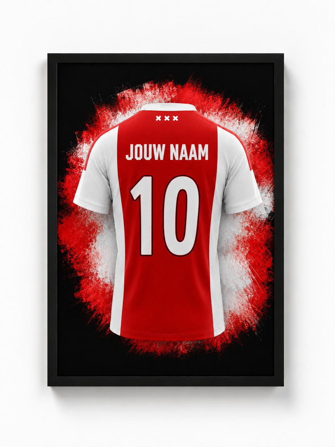 Ajax –  Gepersonaliseerde voetbalposter