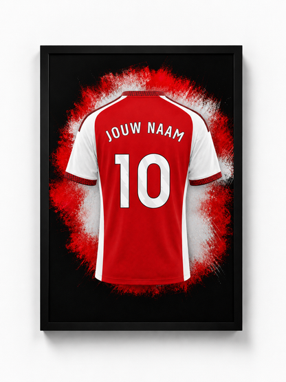 Arsenal FC - Gepersonaliseerde voetbalposter