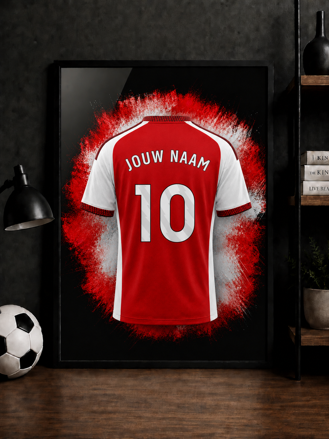 Arsenal FC - Gepersonaliseerde voetbalposter