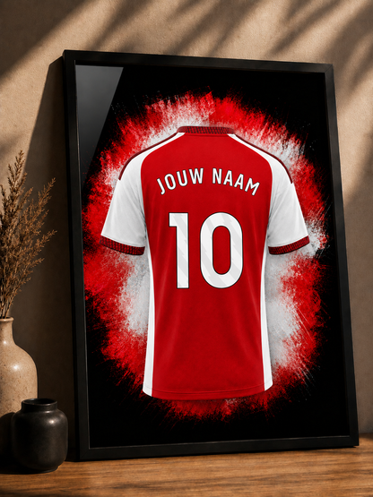 Arsenal FC - Gepersonaliseerde voetbalposter