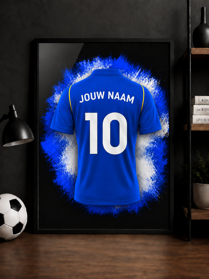 Chelsea - Gepersonaliseerde voetbalposter