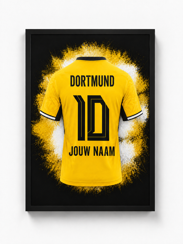 Borussia Dortmund - Gepersonaliseerde voetbalposter
