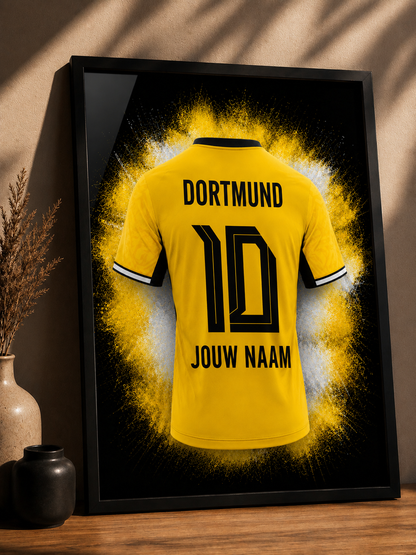 Borussia Dortmund - Gepersonaliseerde voetbalposter