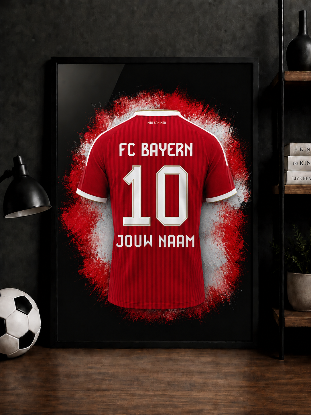 FC Bayern München - Gepersonaliseerde voetbalposter
