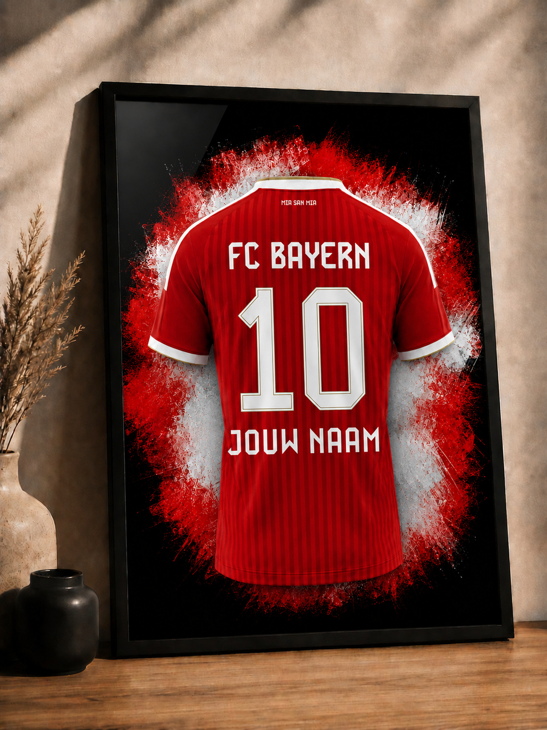 FC Bayern München - Gepersonaliseerde voetbalposter