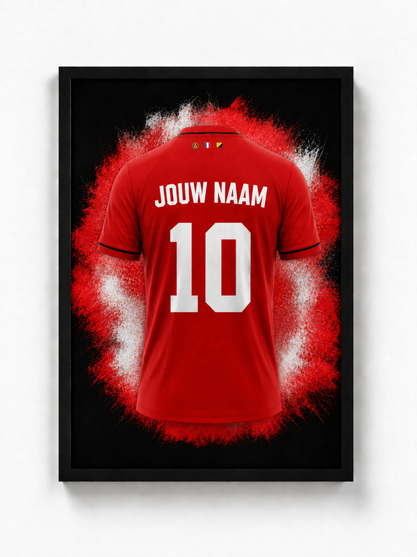 FC Utrecht - Gepersonaliseerde voetbalposter