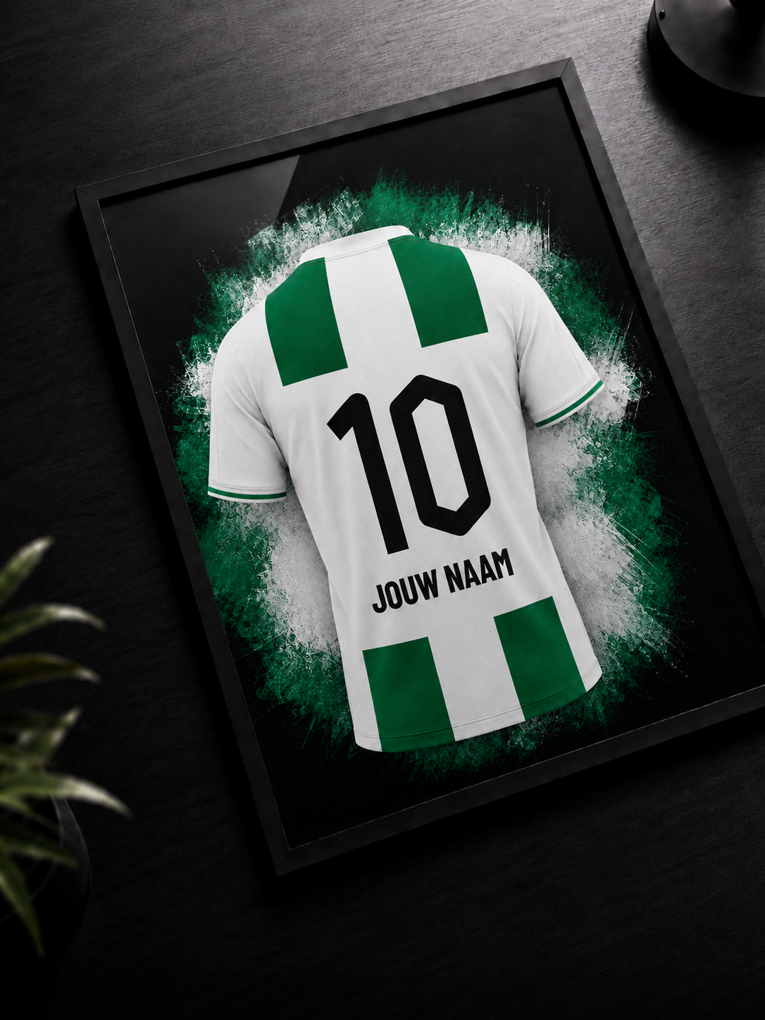 FC Groningen - Gepersonaliseerde voetbalposter