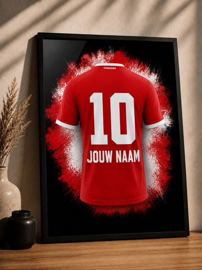 FC Twente - Gepersonaliseerde voetbalposter