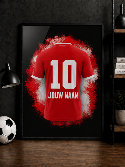FC Twente - Gepersonaliseerde voetbalposter