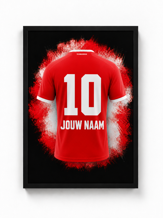 FC Twente - Gepersonaliseerde voetbalposter