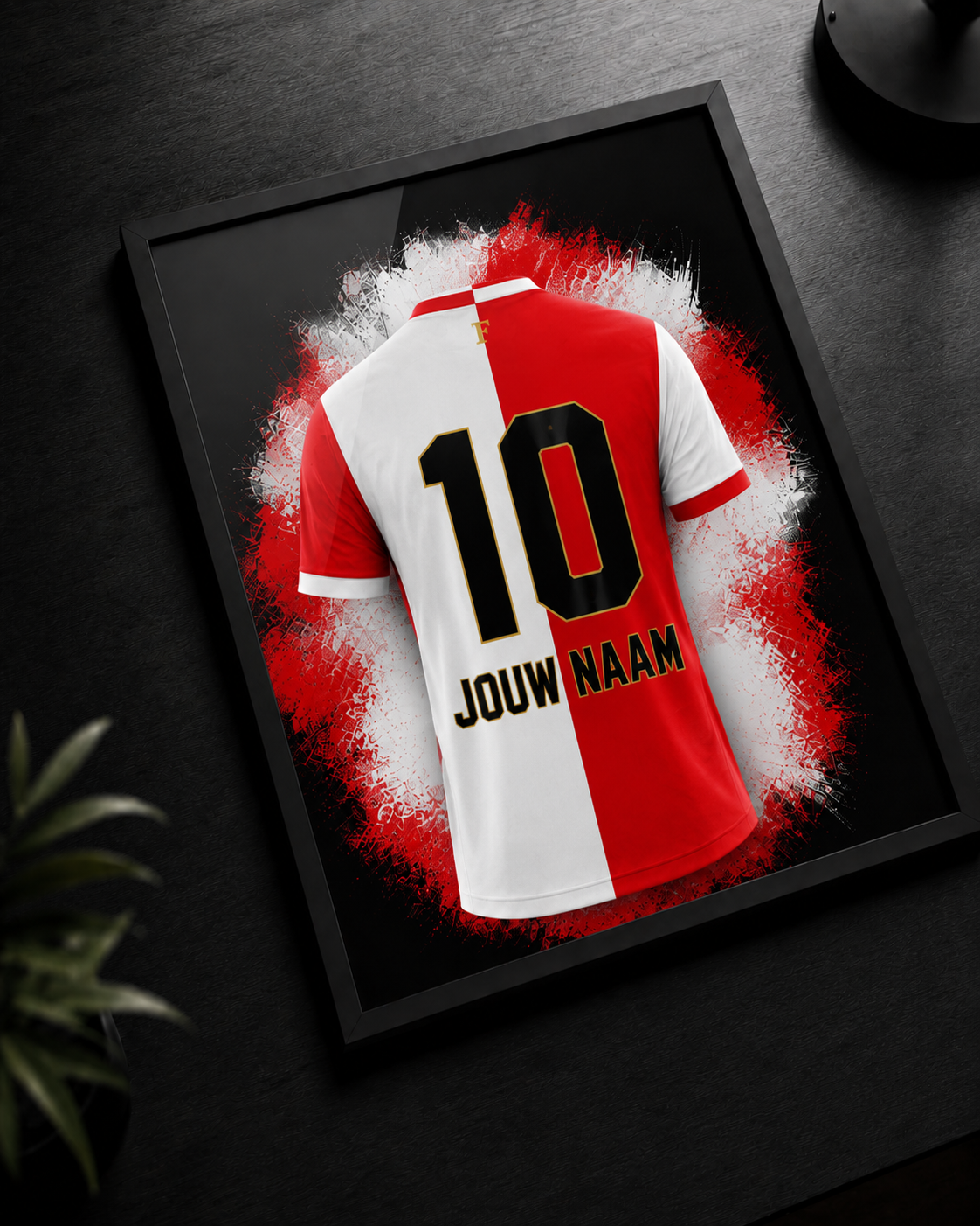 Feyenoord - Gepersonaliseerde voetbalposter