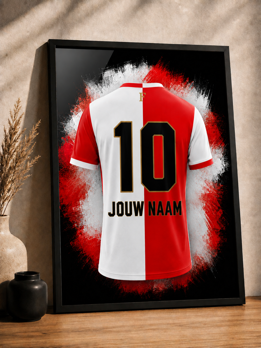 Feyenoord - Gepersonaliseerde voetbalposter