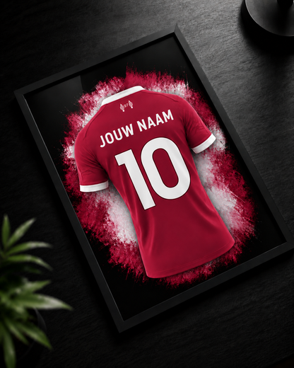 Liverpool - Gepersonaliseerde voetbalposter
