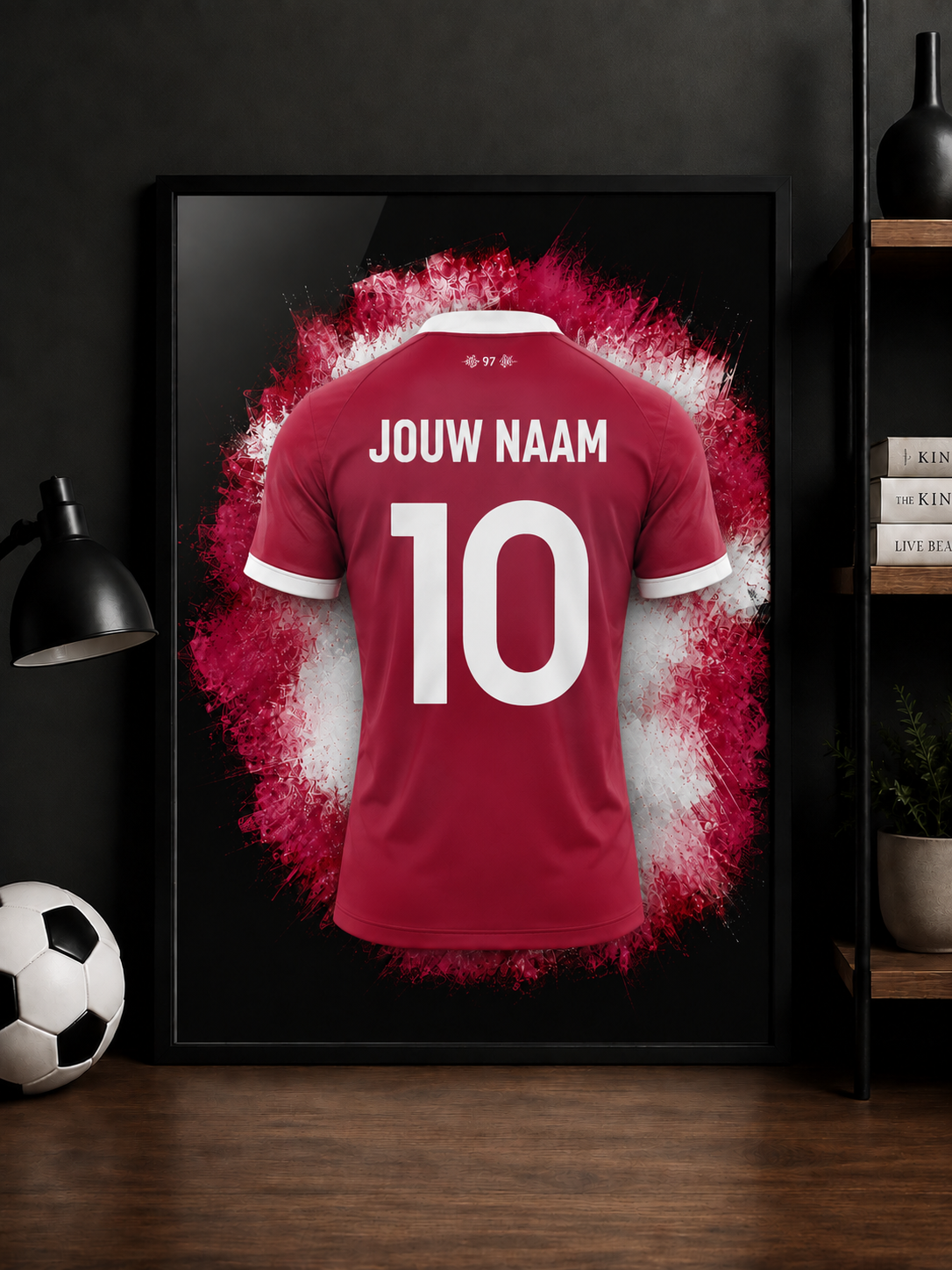 Liverpool - Gepersonaliseerde voetbalposter