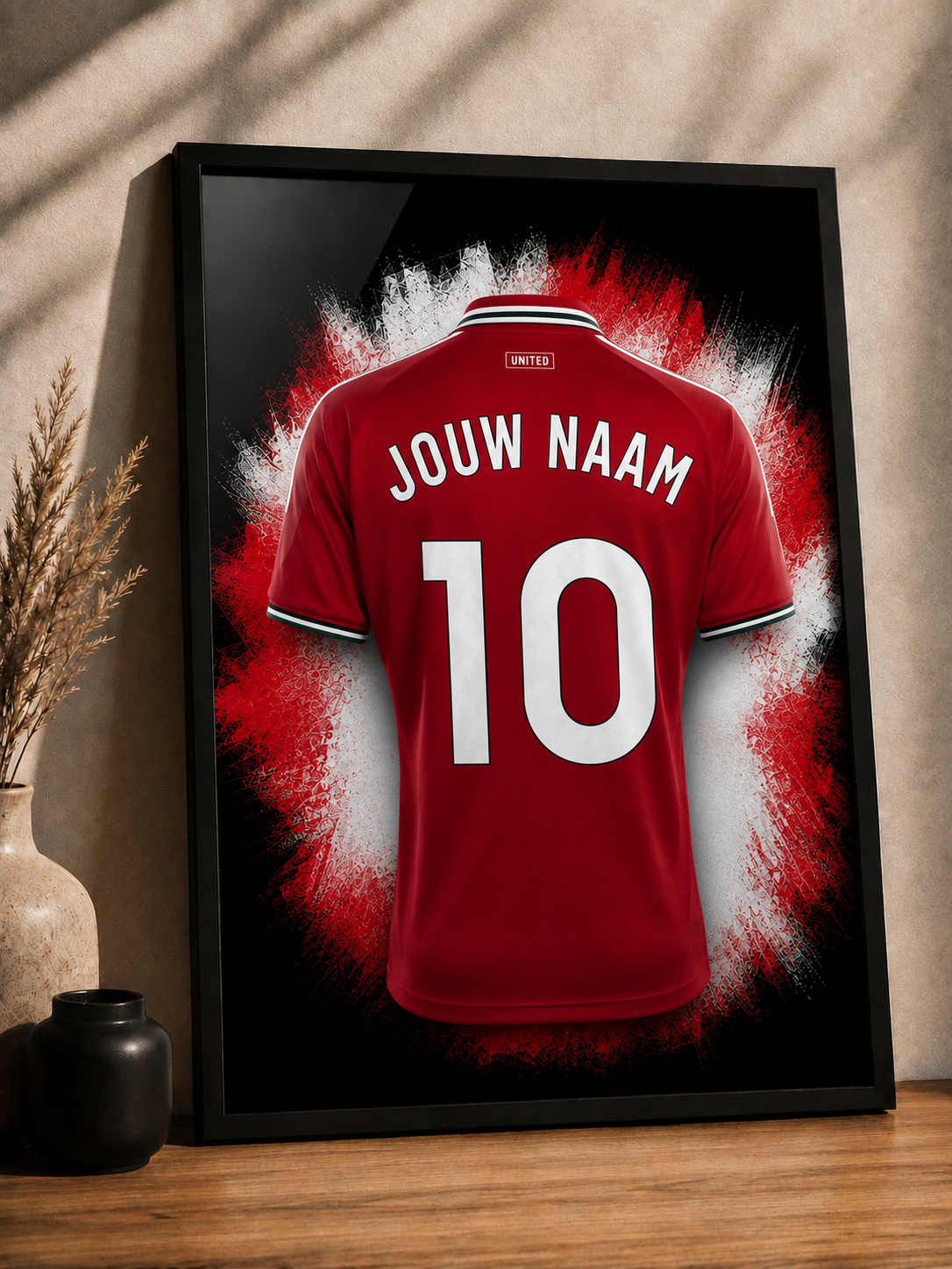 Manchester United - Gepersonaliseerde voetbalposter