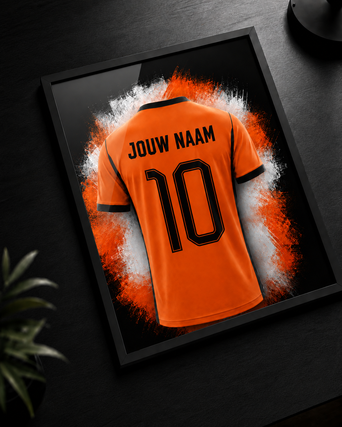 Nederland - Gepersonaliseerde voetbalposter