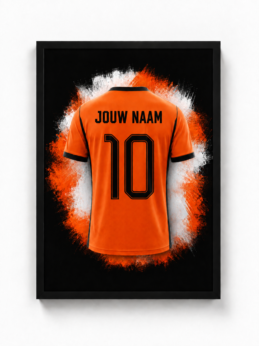 Nederland - Gepersonaliseerde voetbalposter