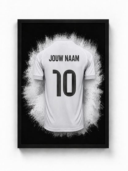 Real Madrid - Gepersonaliseerde voetbalposter
