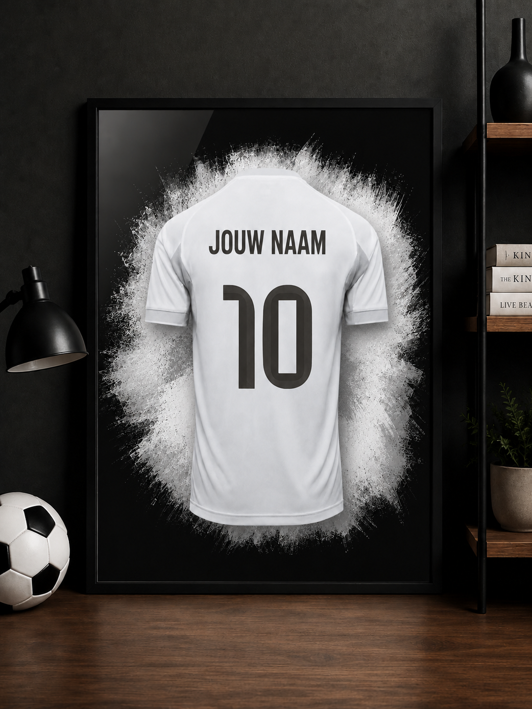 Real Madrid - Gepersonaliseerde voetbalposter