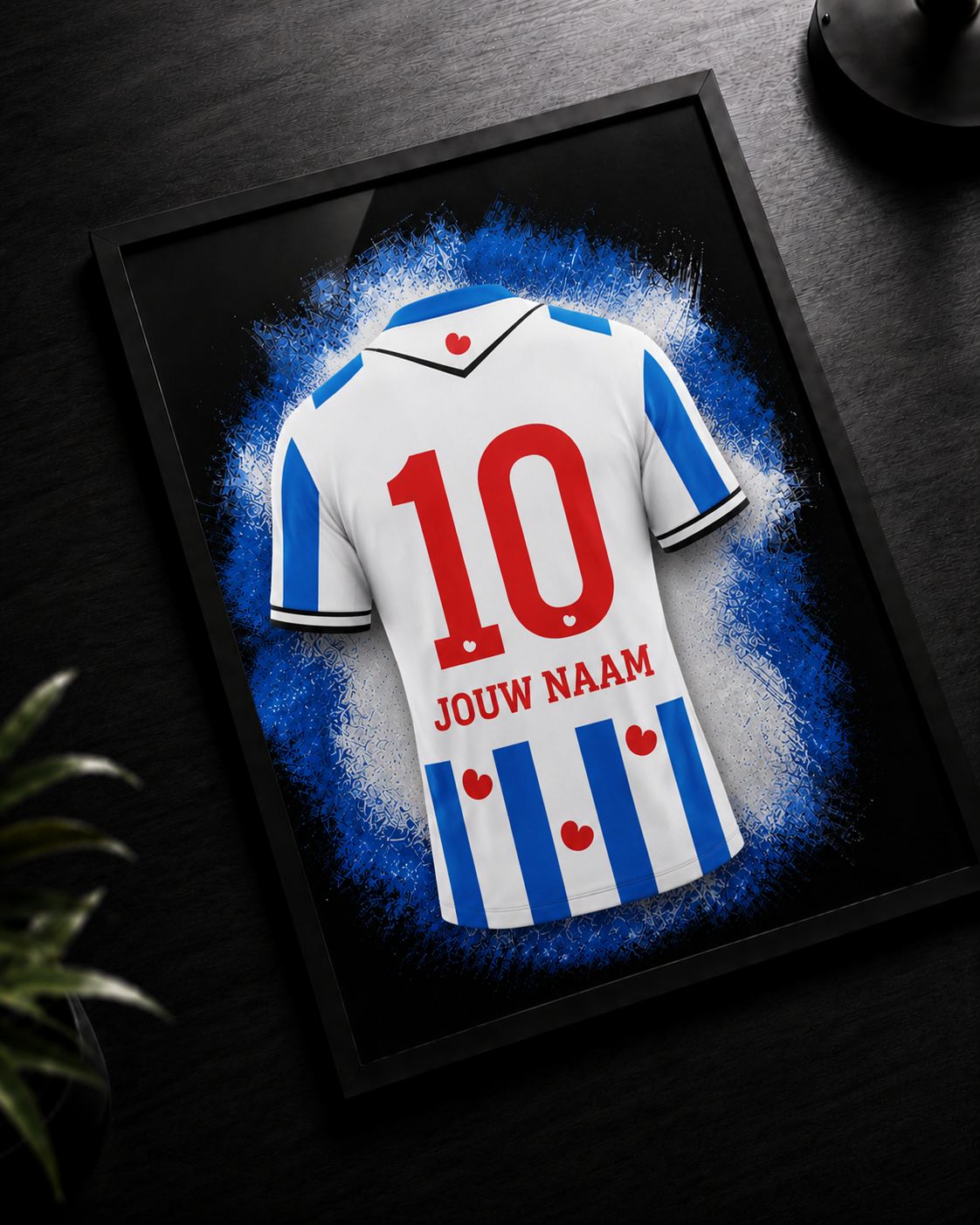 SC Heerenveen - Gepersonaliseerde voetbalposter