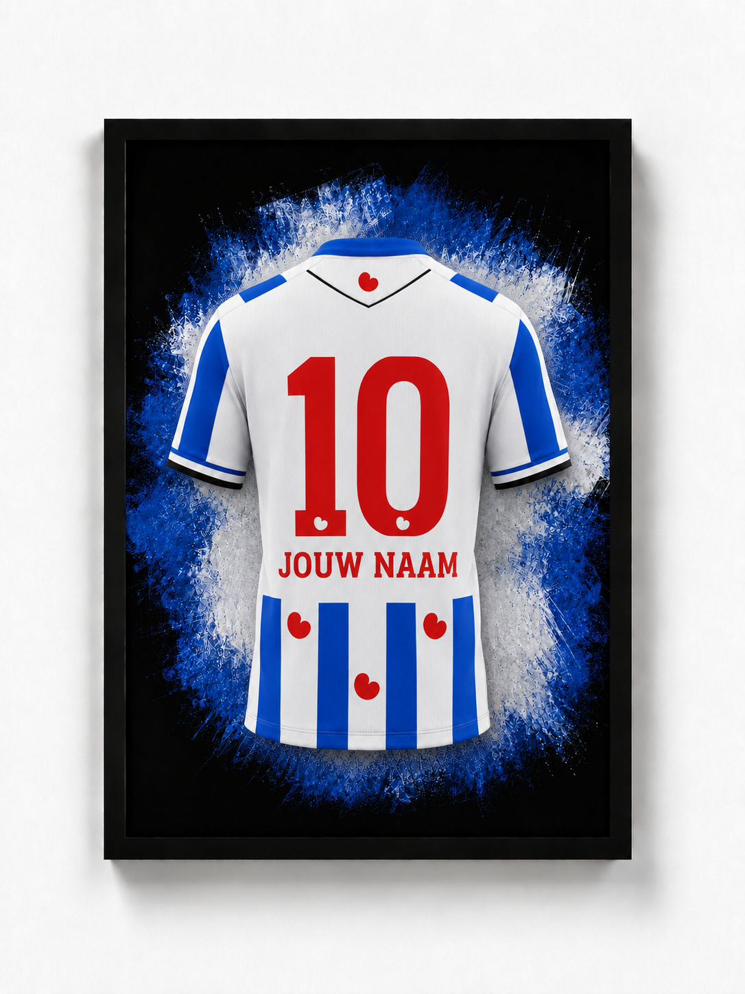 SC Heerenveen - Gepersonaliseerde voetbalposter