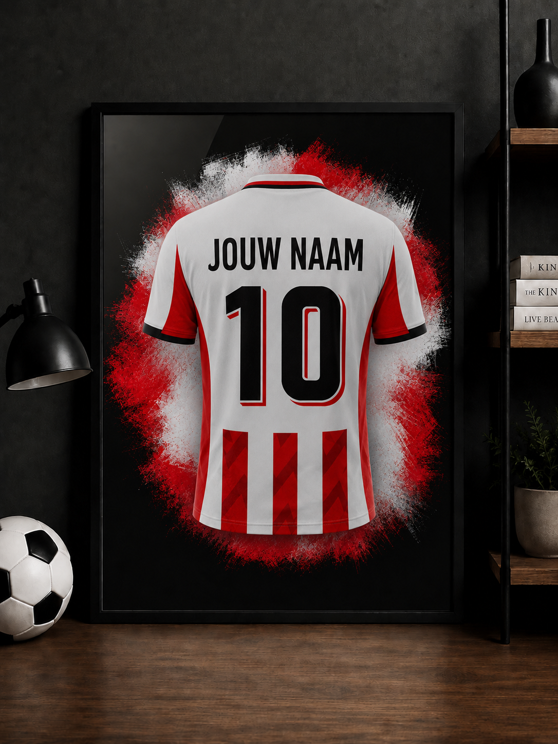 PSV - Gepersonaliseerde voetbalposter